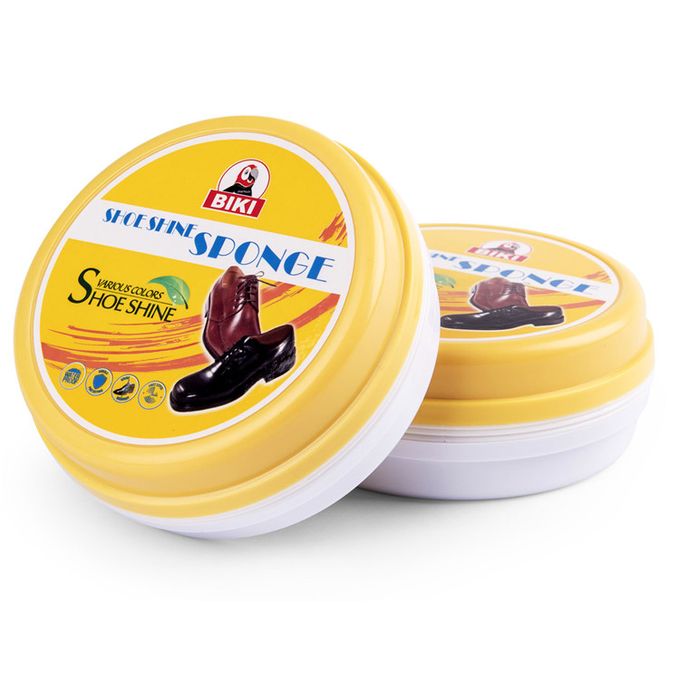 BIKI Shoe Shine Sponge – Instant Shine for All Leather Colours