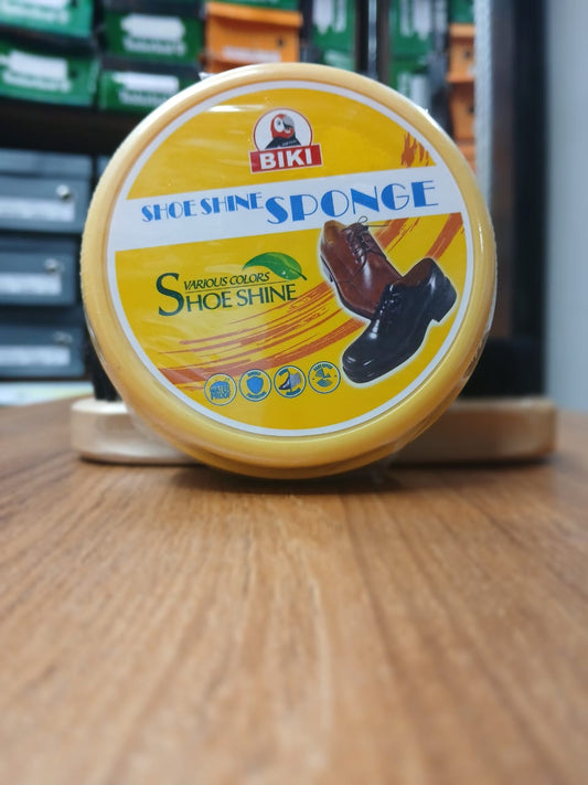 BIKI Shoe Shine Sponge – Instant Shine for All Leather Colours