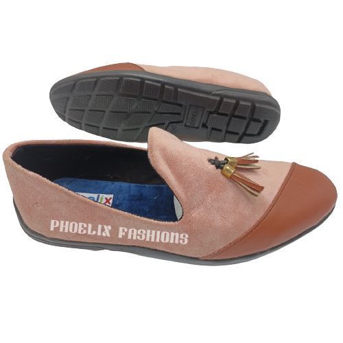 BEIGE/BROWN - Elegant Unisex AFRICAN Ankara Loafers/NATURAL RUBBER SOLE SHOES.