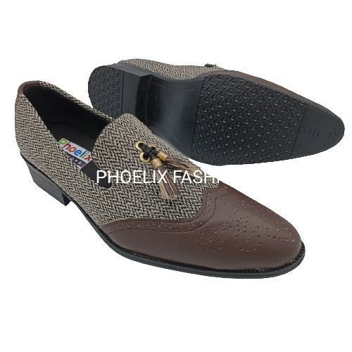 Professional Elegance Ankara Formal Shoes - Wedding/Events/Streetwear.