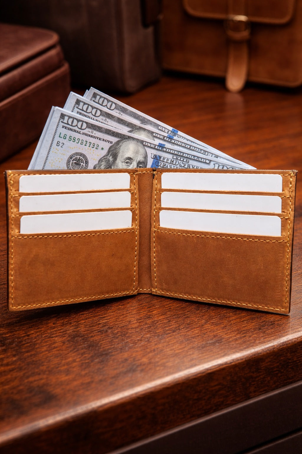 Animal Print Clutch - Black