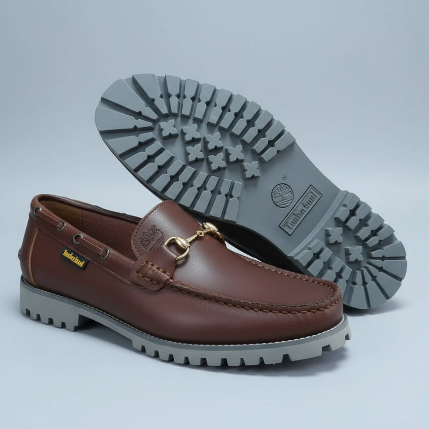 Timberland Horsebit Loafers — Urban Luxe Edition - Suade & Plain Leather