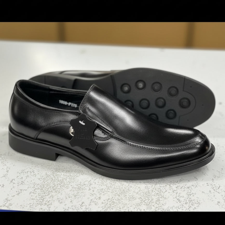 Franco Bannatti Pure Leather Loafers – Tan / Black / Brown