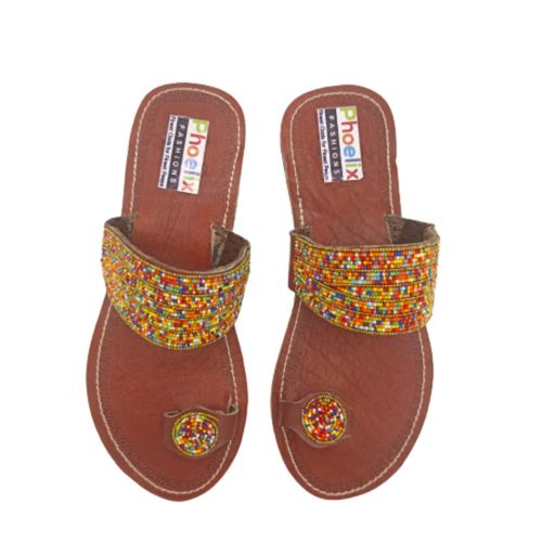 Blissful Breeze Leather Sandals