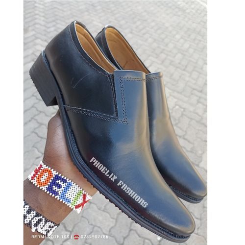ELEGANT ETHIOPIANNLEATHER OFFICIAL SHOES.