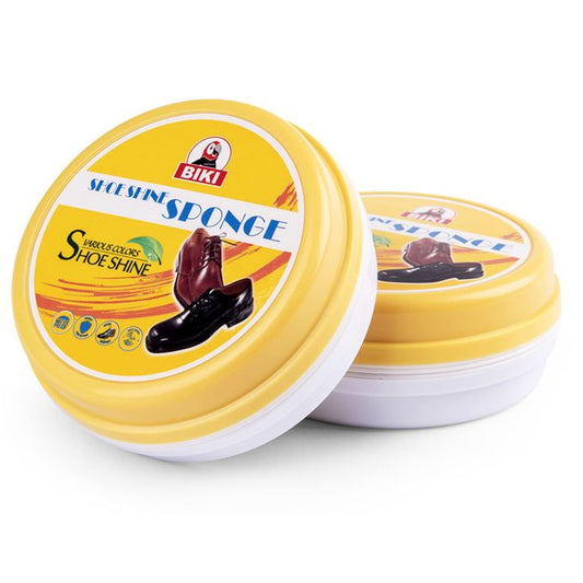 BIKI Shoe Shine Sponge – Instant Shine for All Leather Colours