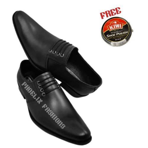 Elegant Ethiopian Leather Official Shoes + FREE POLISH