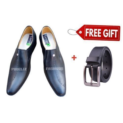 Luxe Luminary: Illuminate Every Step With Exquisite Leather Official Shoes