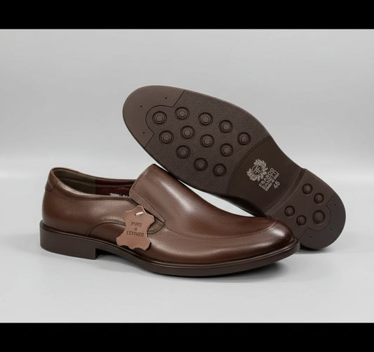 Franco Bannatti Pure Leather Smooth Loafers – Black / Brown / Tan