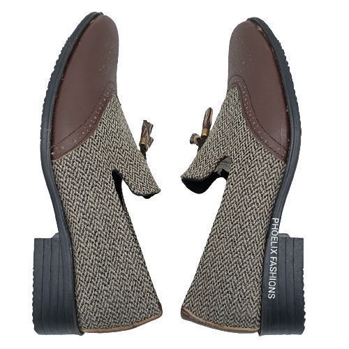 Elegant Designer Ankara Casual / Wedding Shoes + FREE PAIR OF INVINCIBLE SOCKS