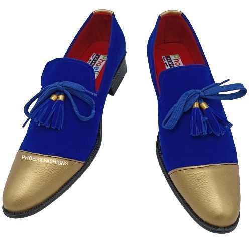 Refined African Elegance Fashionable Cultural Fusion Ankara Shoes.