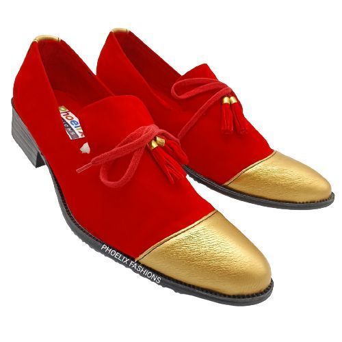 Elegant Designer Ankara Casual / Wedding Shoes + FREE PAIR OF SOCKS