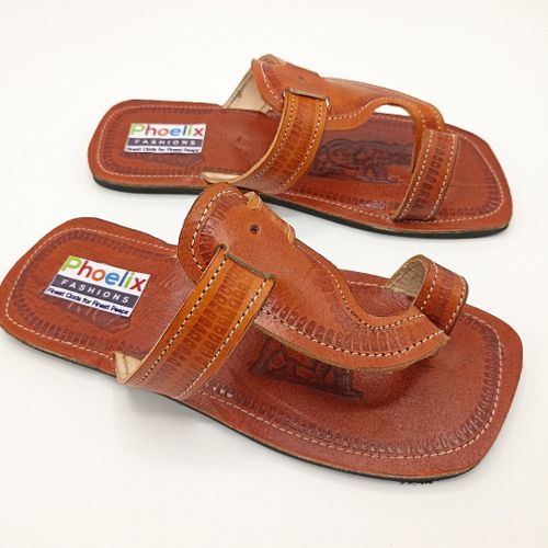 Walk With Confidence In These Perfect Pairing Leather Sandals With Soft And Stylish Rubber Soles
