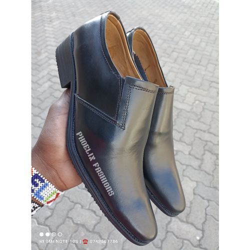 ELEGANT ETHIOPIANNLEATHER OFFICIAL SHOES.