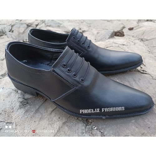 Elegant Ethiopian Leather Official Shoes + FREE POLISH