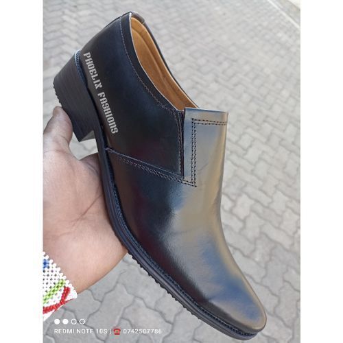 ELEGANT ETHIOPIANNLEATHER OFFICIAL SHOES.