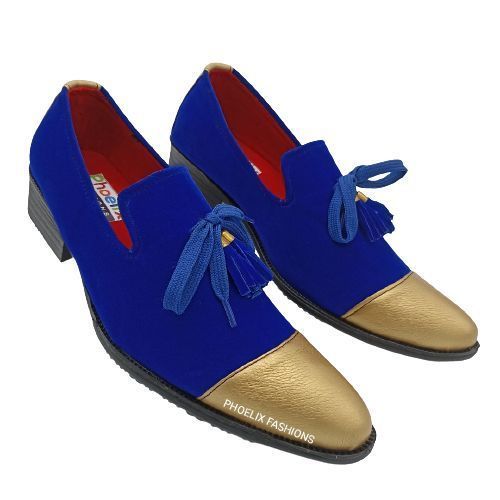 Refined African Elegance Fashionable Cultural Fusion Ankara Shoes.