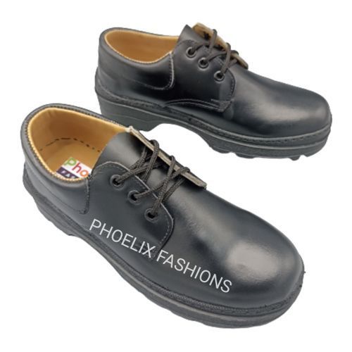 STITCHED/THREADED READY TO WEAR BACK TOSCHOOL GENUINE PURE LEATHER SHOES.