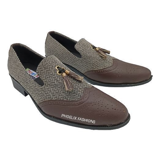 Professional Elegance Ankara Formal Shoes - Wedding/Events/Streetwear.