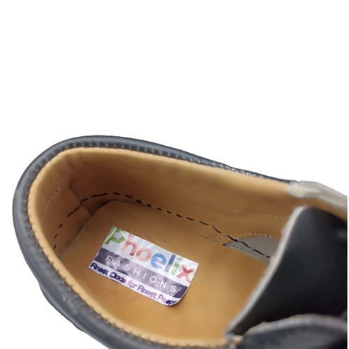 STITCHED/THREADED READY TO WEAR BACK TOSCHOOL GENUINE PURE LEATHER SHOES.