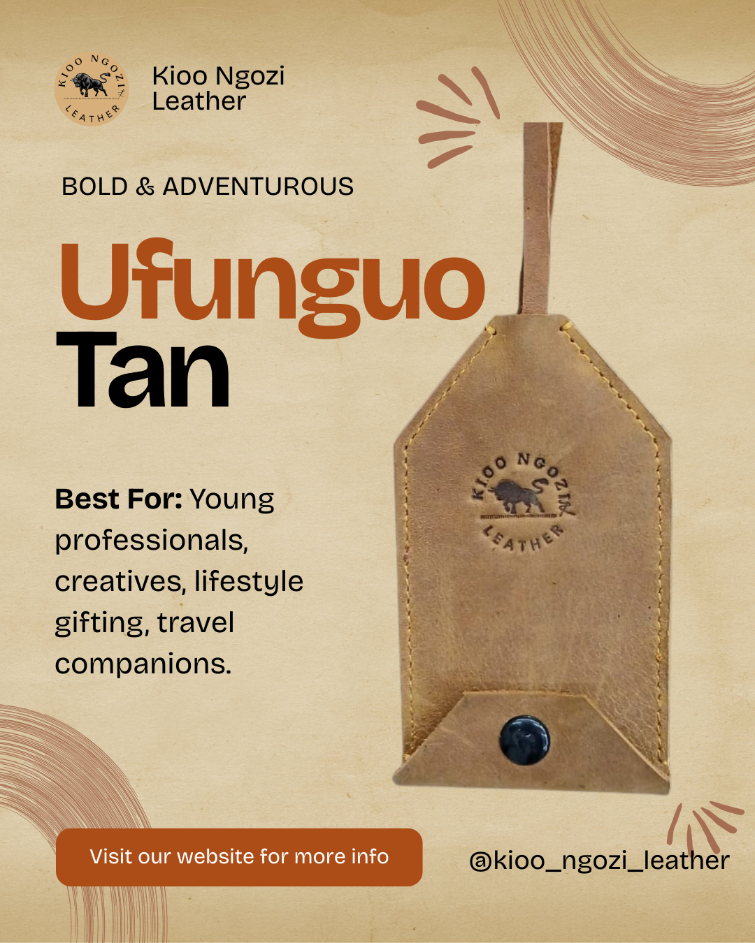 Ufunguo – Leather Key Wallet
