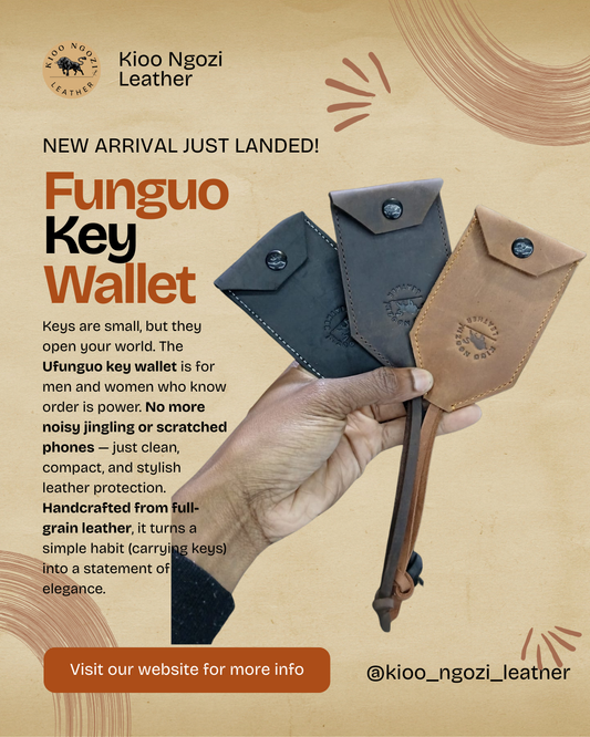 Ufunguo – Leather Key Wallet