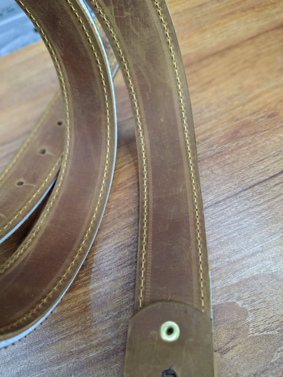 Kioo Ngozi Hair-On Full-Grain Leather Belt — Brown Legacy Edition