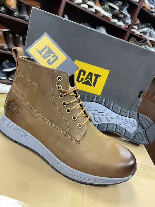 CAT Revolver Steel Toe Safety Boots - Black
