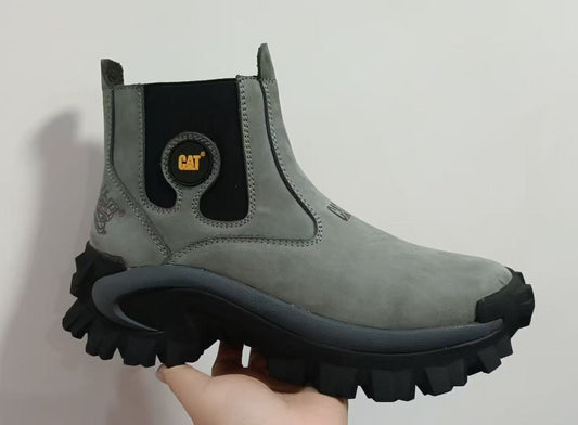 CAT Inheritor Chelsea Leather Boots - Honey
